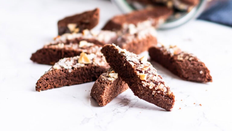 Svenske chokoladesnitter med appelsin - chokoladesmåkager