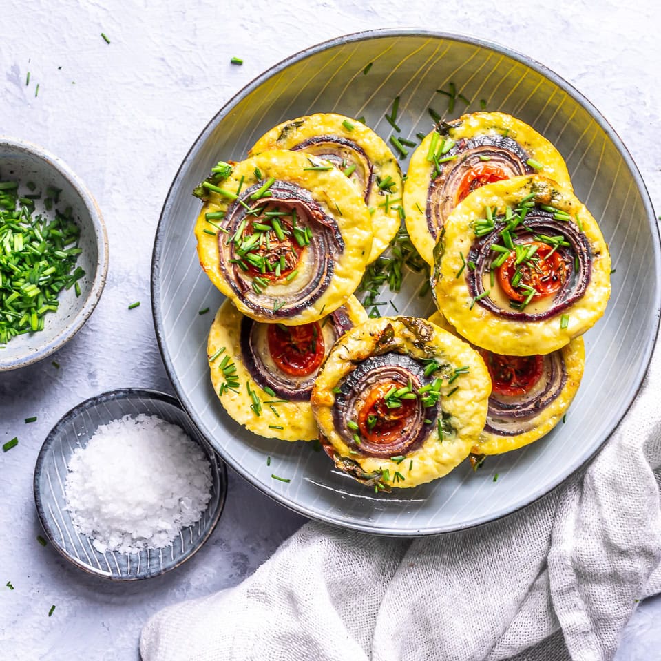 Vegetariske æggemuffins – æg til brunch
