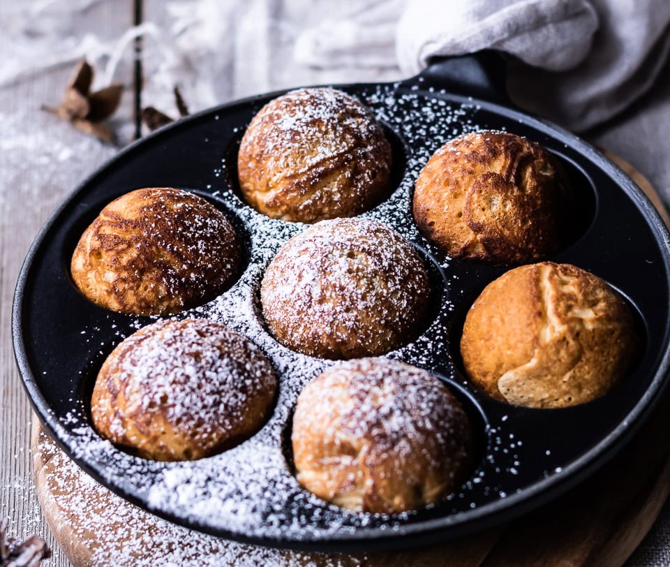 Æbleskiver perfekt runde