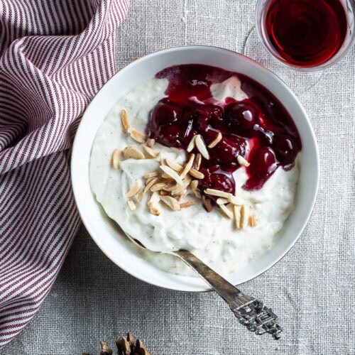 Risalamande af risengrød