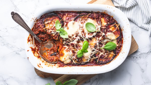 Melanzane alla parmigiana – italiensk lasagne med aubergine