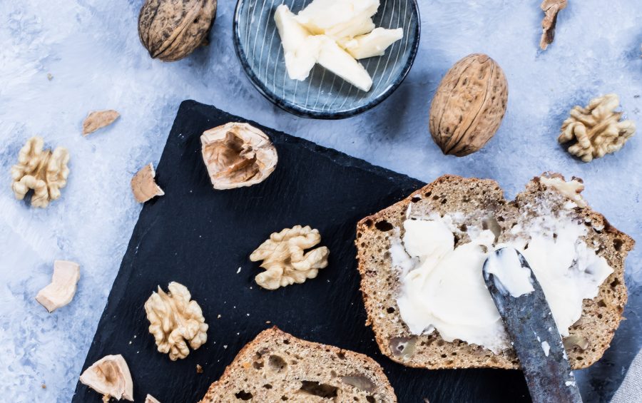 Banana bread - bananbrød med valnødder