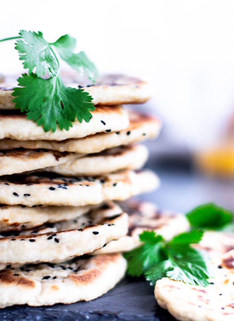 Naanbrød på pande