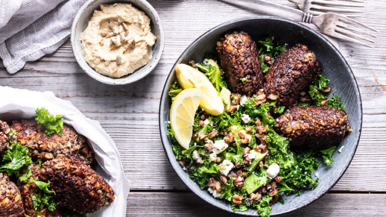 Nøddefrikadeller - vegetarfrikadeller med nødder