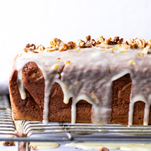 Græskarkage - skøn krydderkage med glasur