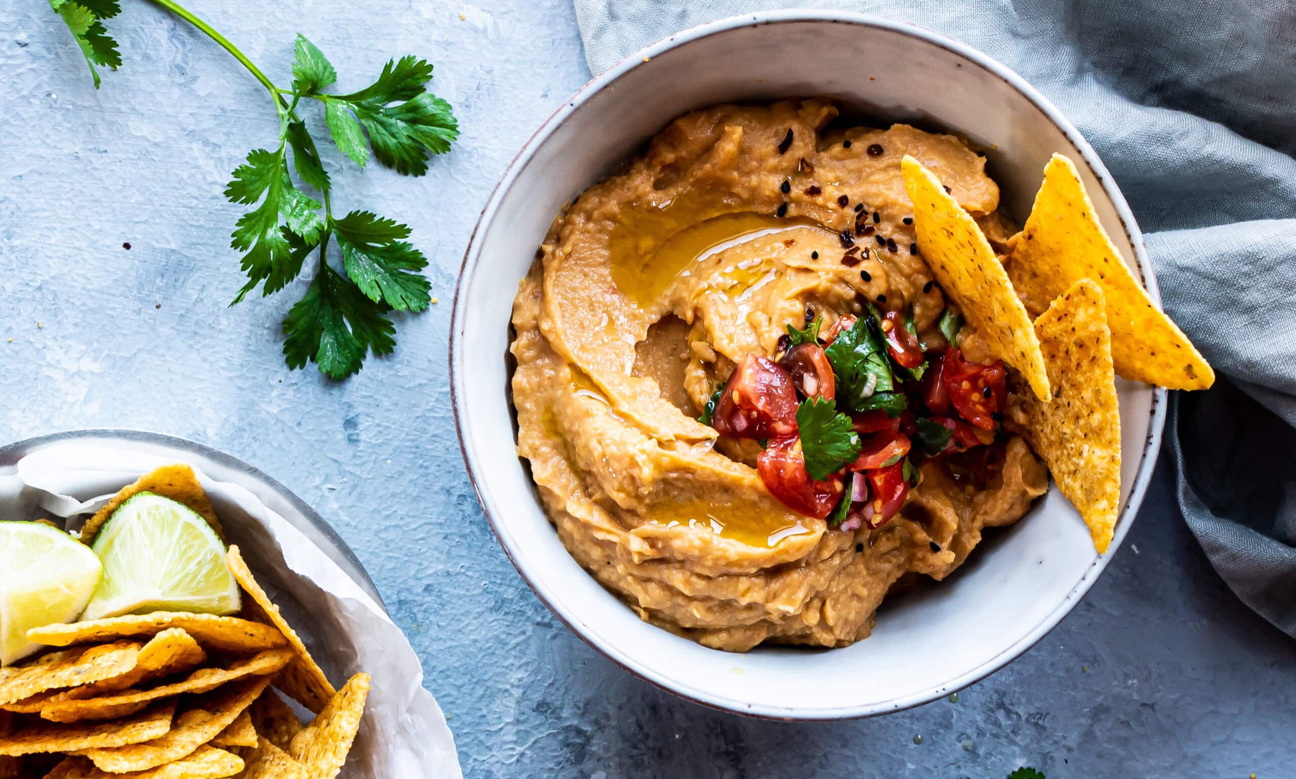 Hummus med søde kartofler