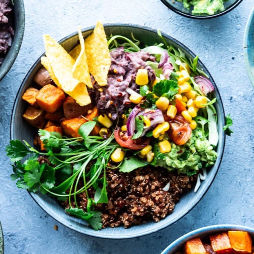 Mexi bowl - vegetarisk bowl