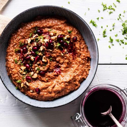 Muhammara spicy bagt peberfrugtdip