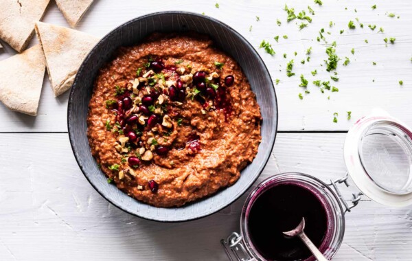 Muhammara spicy bagt peberfrugtdip