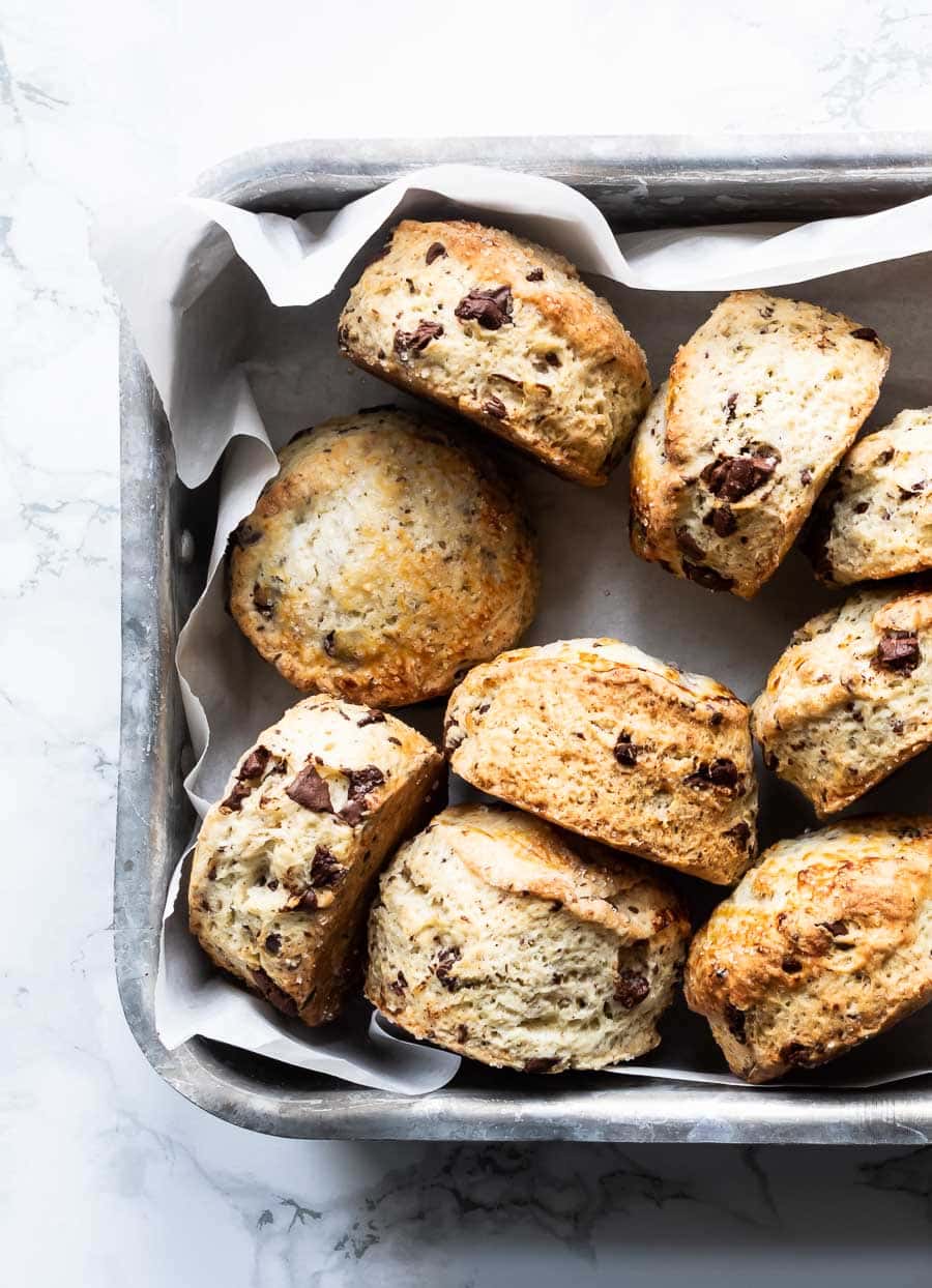 Chokoladescones