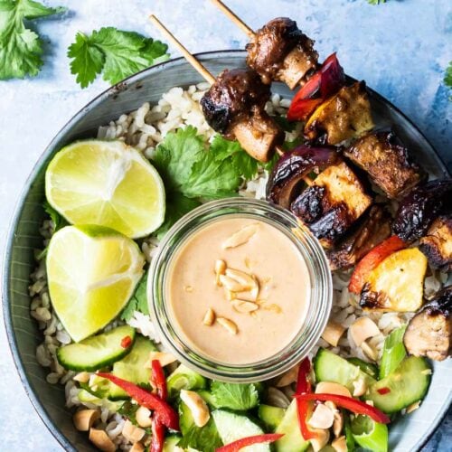 Satay - marinade til satay med peanutsauce