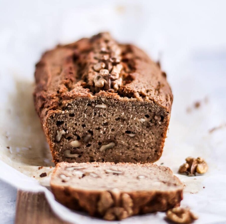 Bananbrød med valnødder