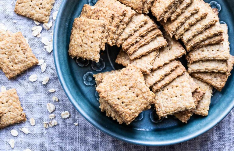 Glutenfri havrekiks - lynhurtig snack uden mel!