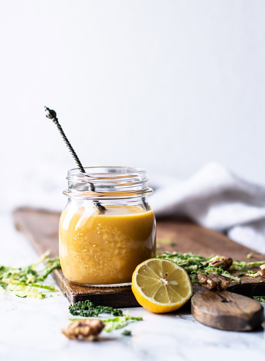 citrondressing med ravigottesauce