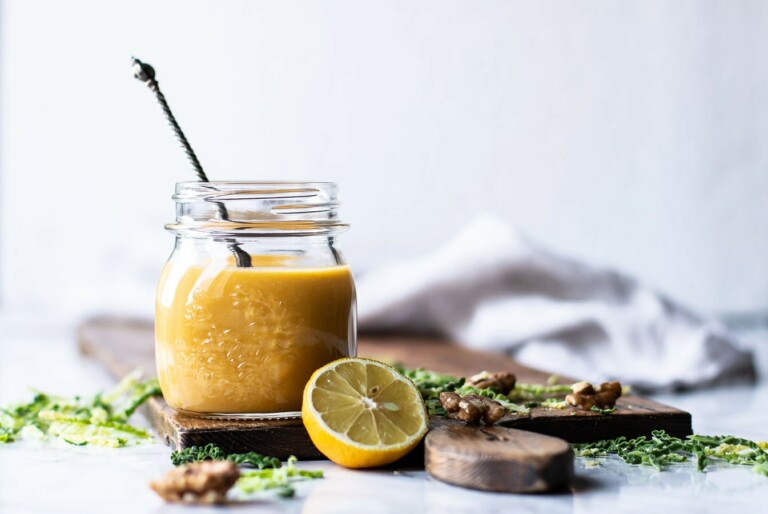 Citrondressing med ravigotte sauce