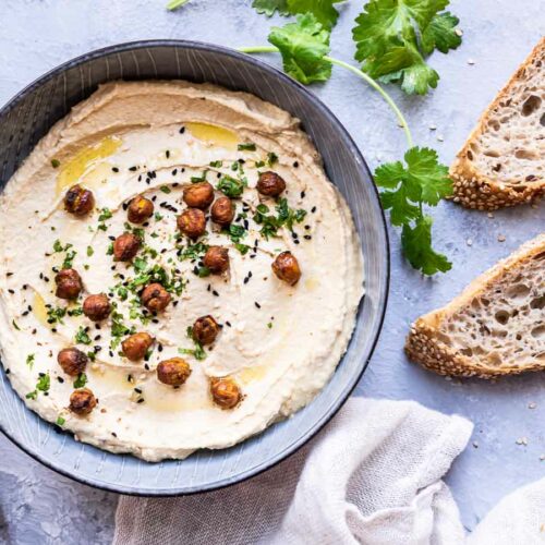 Hjemmelavet hummus - sådan bliver den cremet