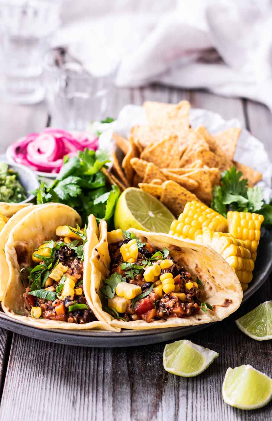 vegetar-tacos med quinoafyld