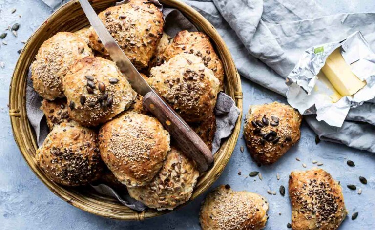 Nemme boller - koldhævet morgenbrød