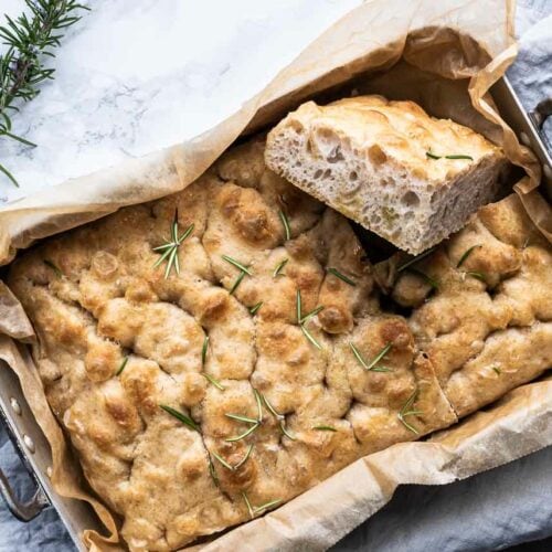 Focaccia med durum