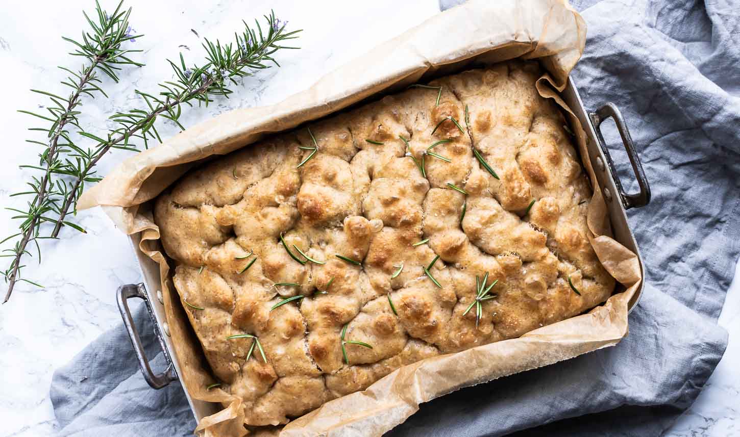 Focaccia med durum