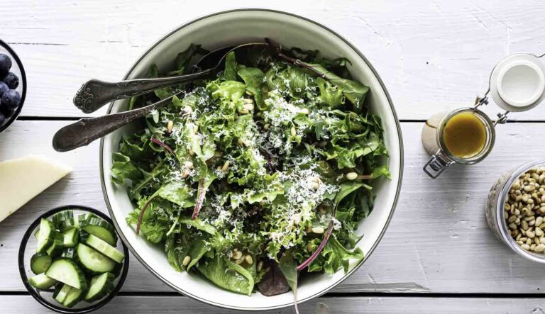 Simpel Grøn Salat Med Genial Dressing - Muttionline