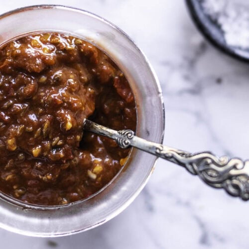 Harissa pasta - spicy tunesisk chilipasta