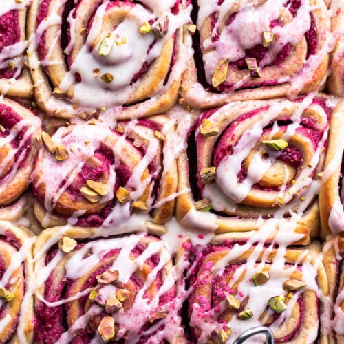 Marcipansnegle med hindbær