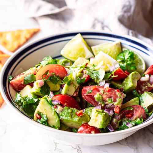 Avocadosalsa til mexicansk mad