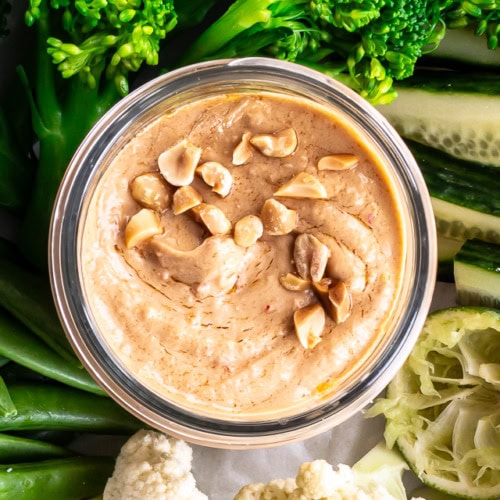 Peanutbutterdip og peanutdressing
