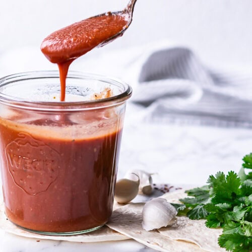 Hjemmelavet enchillada sauce på 10 minutter