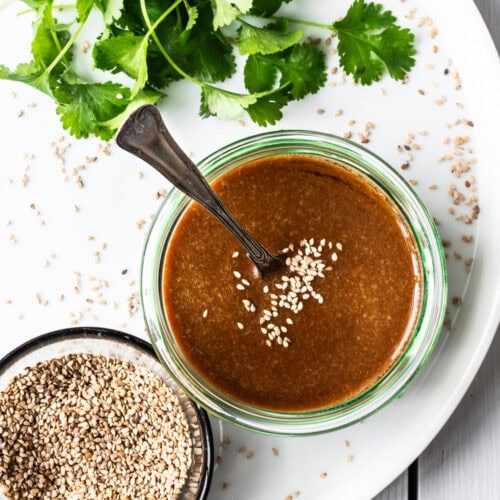 Asiatisk dressing med miso