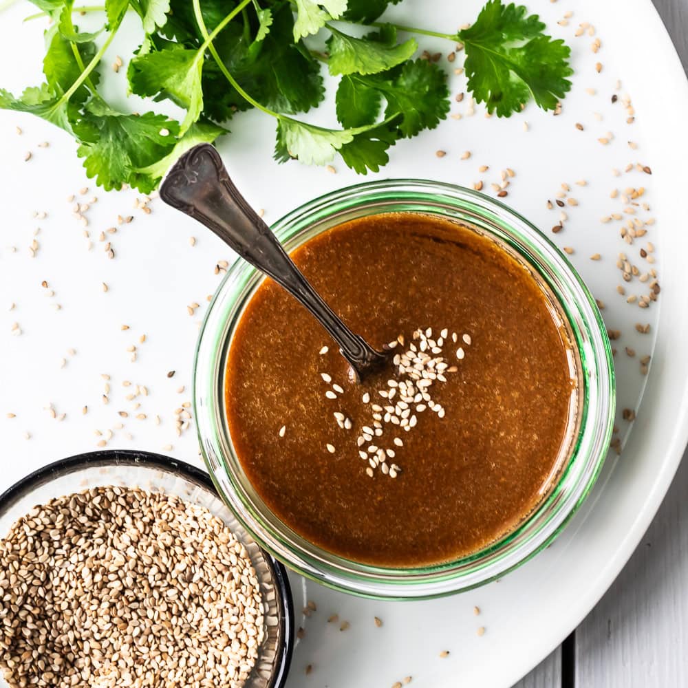 Asiatisk dressing med miso