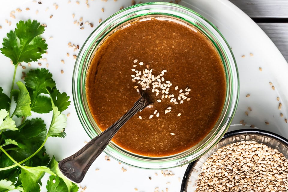 Råkost med asiatisk dressing
