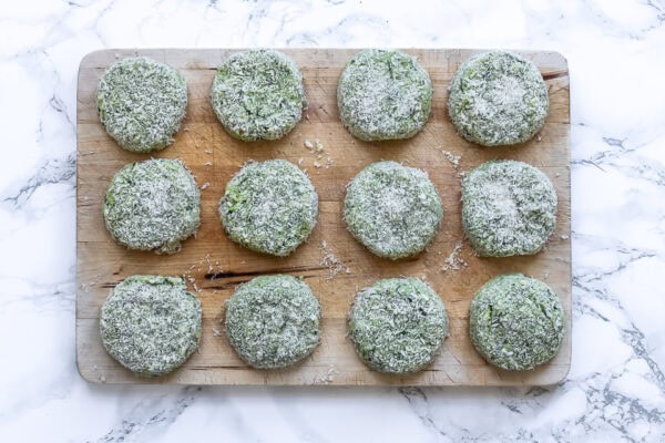 Squashfrikadeller med parmesan