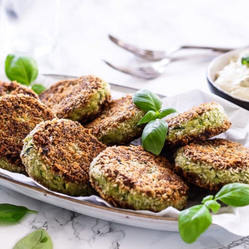 Squahsfrikadeller med parmesan