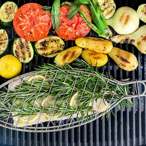 Fisk på grill på den nemme måde
