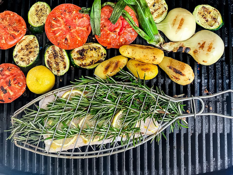 Fisk på grill på den nemme måde