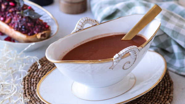 Vegetarisk brun sauce