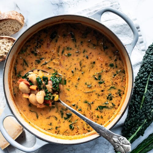 Toscansk bønnesuppe med hvide bønner